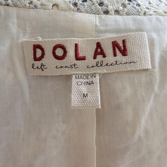 Anthropologie- Dolan Crochet Zip Moto Jacket - Picture 5 of 11